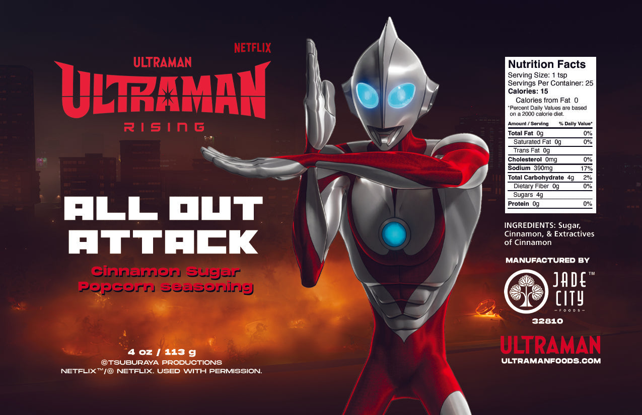 Ultraman's All Out Attack : Cinnamon Sugar Popcorn Seasoning